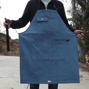 Professional grade quality denim apron